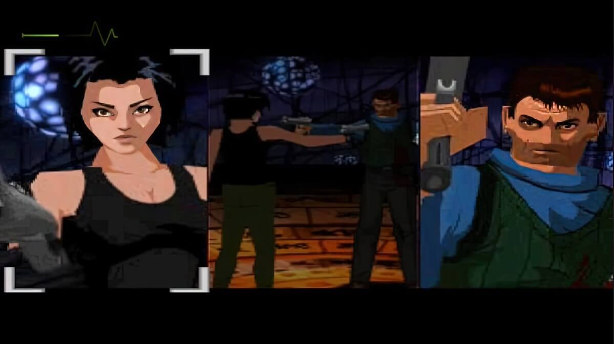 Fear Effect - геймплей игры на PlayStation